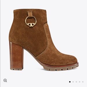 tori burch festival brown booties
